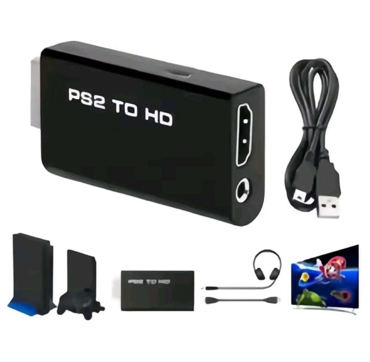 Conversor PS2 para HDMI - Qualidade HD - Foto 3