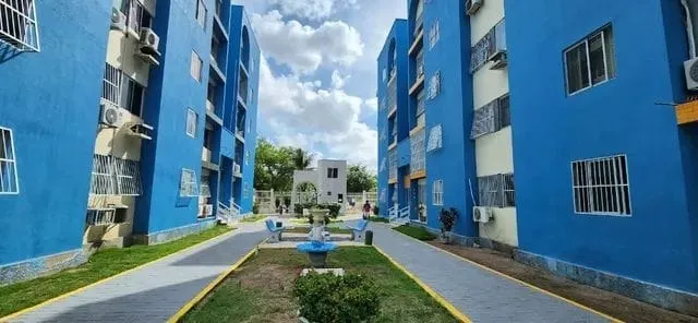 Apartamento 3 Quartos, 2 Vagas - Condomínio Completo - Tabapuá, Caucaia