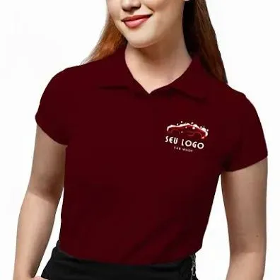 Camisa Polo com Logotipo Personalizado