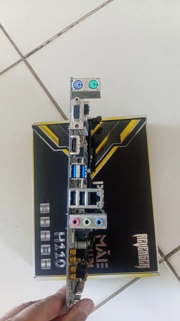 PLACA MAE 1151 DDR3 GIGA BYTE H110M-H 6.7 GERAÇÃO  - Foto 2