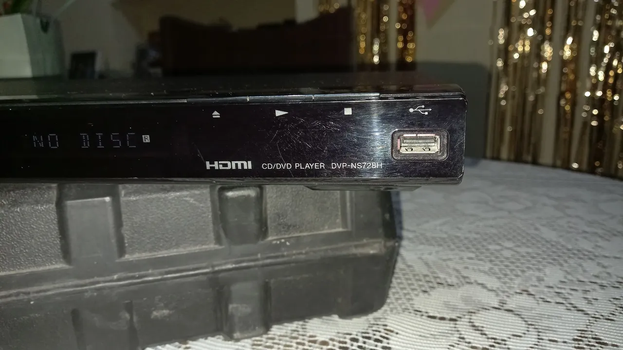 Aparelho de DVD Sony com qualidade de imagem