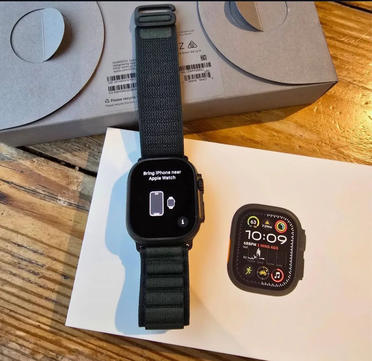 Apple Watch Ultra 2 BLACK 49mm Lacrado  - Foto 2