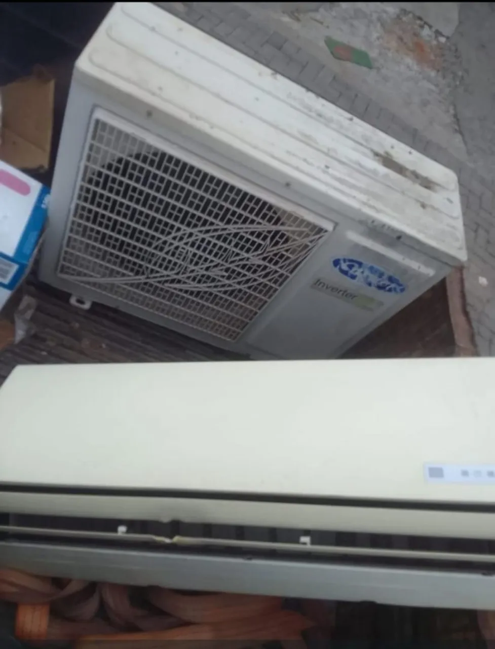 Vendo ar condicionado 18.000 btus invert 220vts sem instalação com garantia