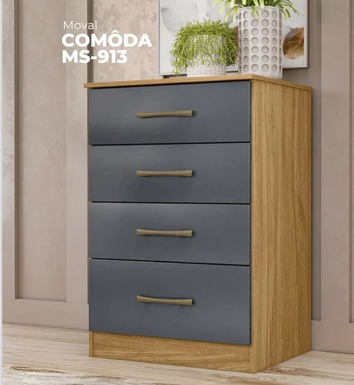 Cômoda Moval - Design Moderno