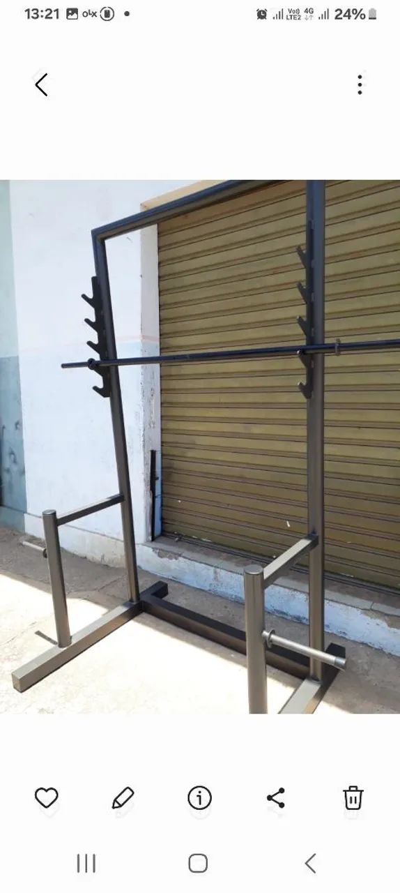 Barras para exercícios de musculação a partir de $60 - Foto 2
