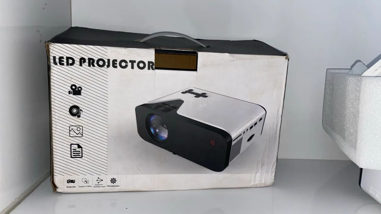 Projetor Led Portátil Wifi Datashow - Foto 3