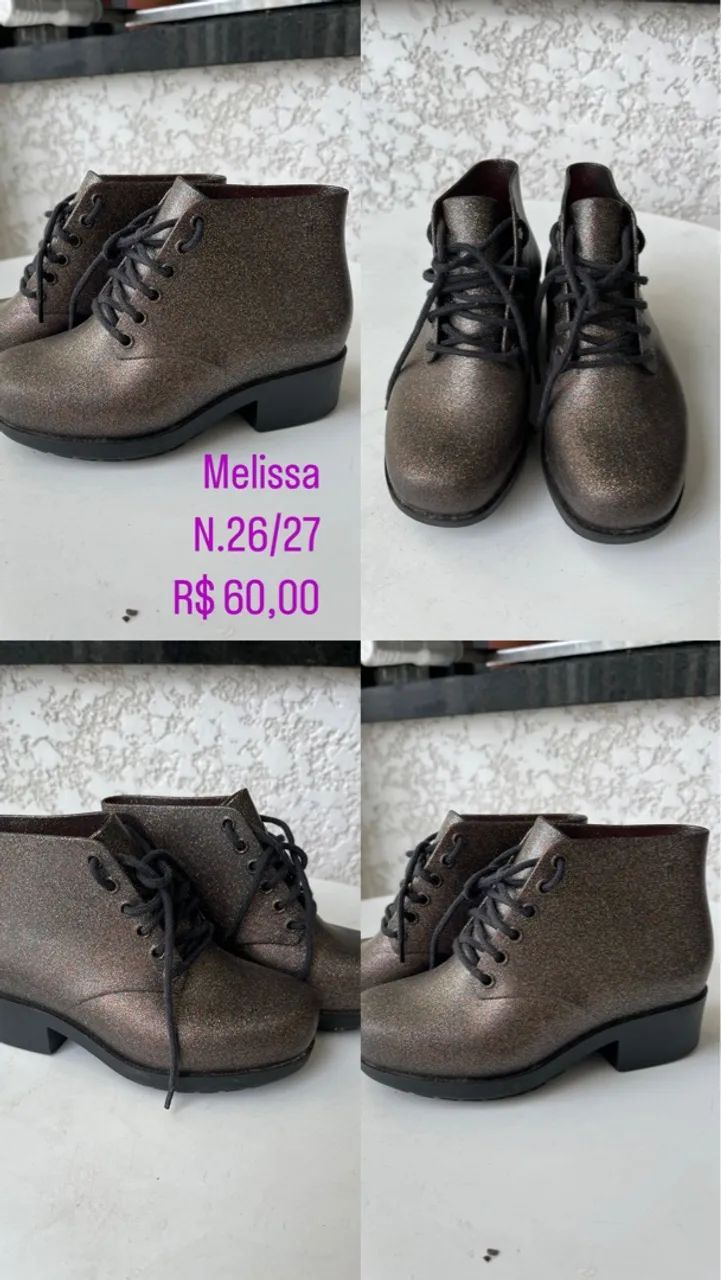 Bota Melissa Infantil N.26/27