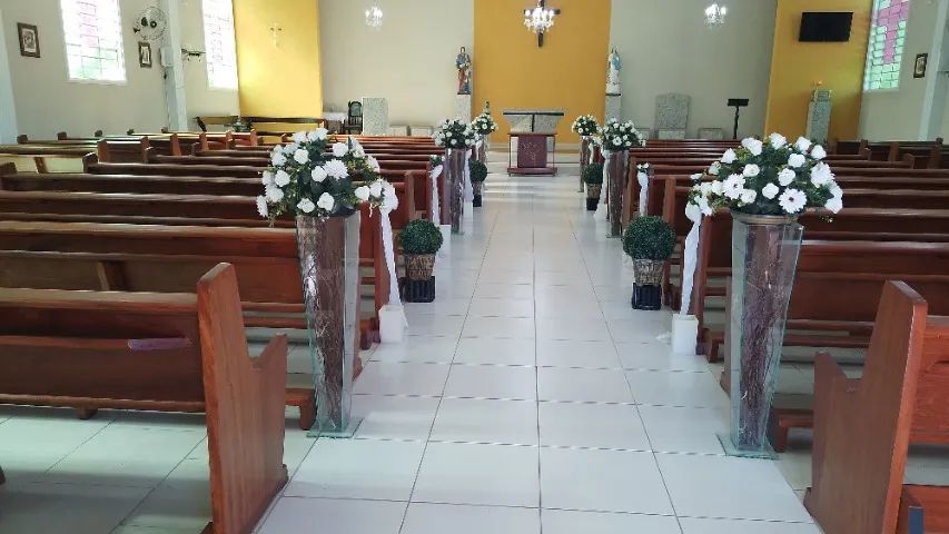 Decoração corredor para cerimônia de casamento - Foto 2