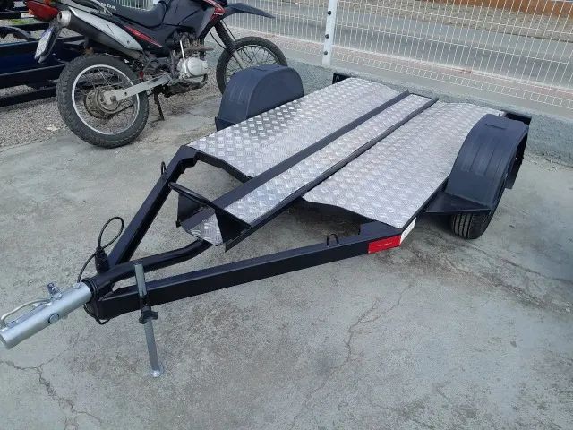 Plataforma de 1 moto rebaixada - Foto 5