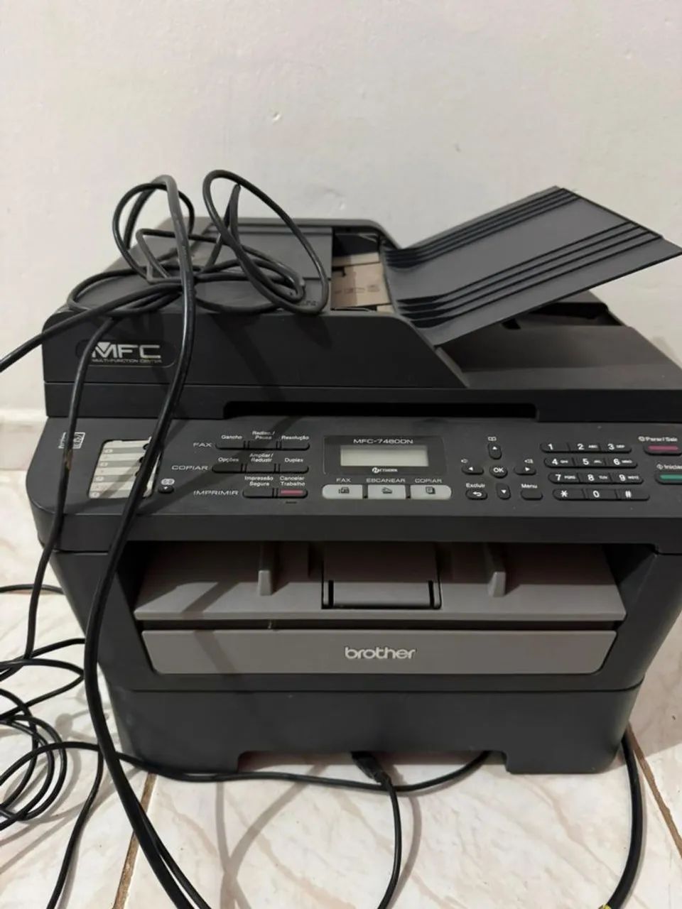 Impressora brother dcp 7460