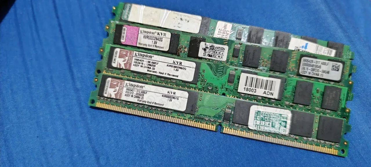 Memória Ram DDR1, DDR2, DDR3 Desktop e Notebook + SSD MSata  - Foto 5