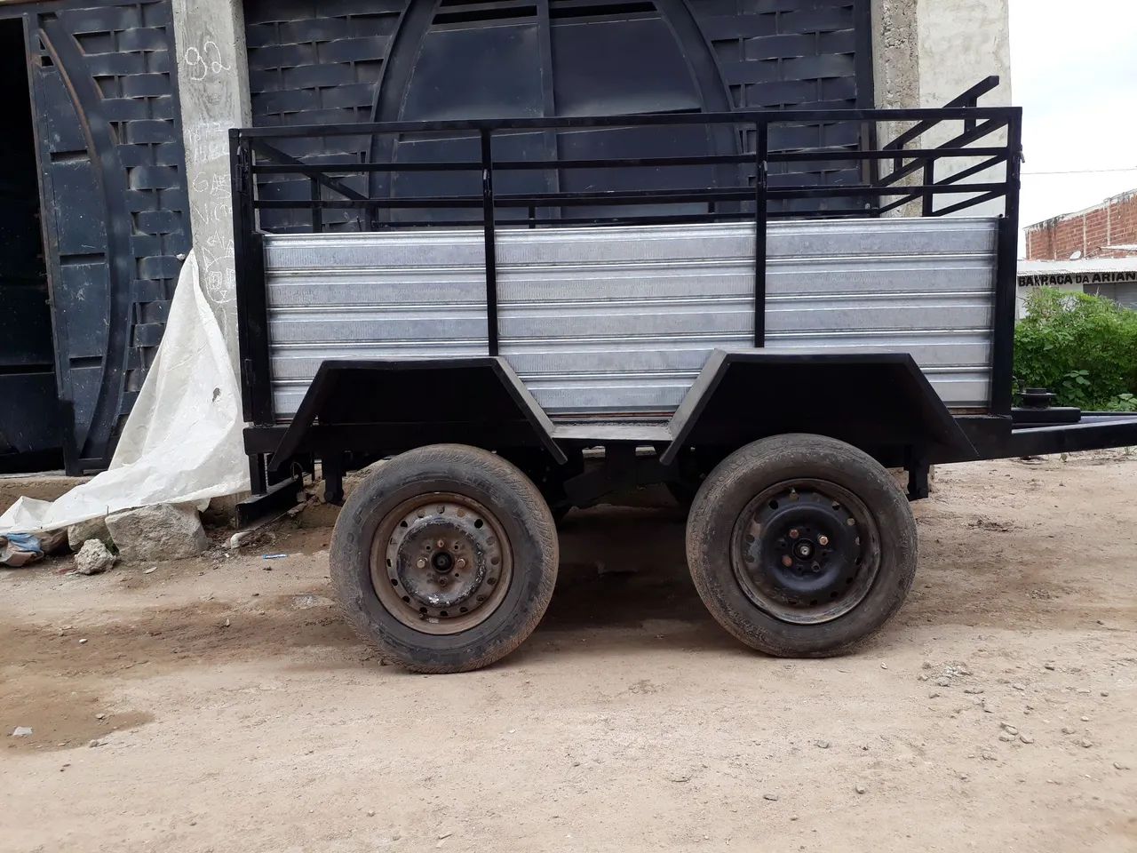 Vende-esta carroça de 2 eixos - Foto 4