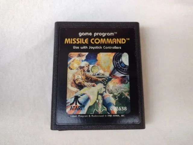 Missile Command - Cartucho Original Para Atari 2600
