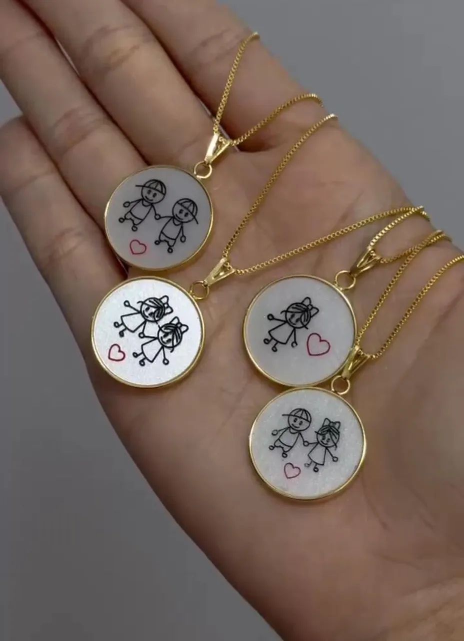 Colar dia das mães 