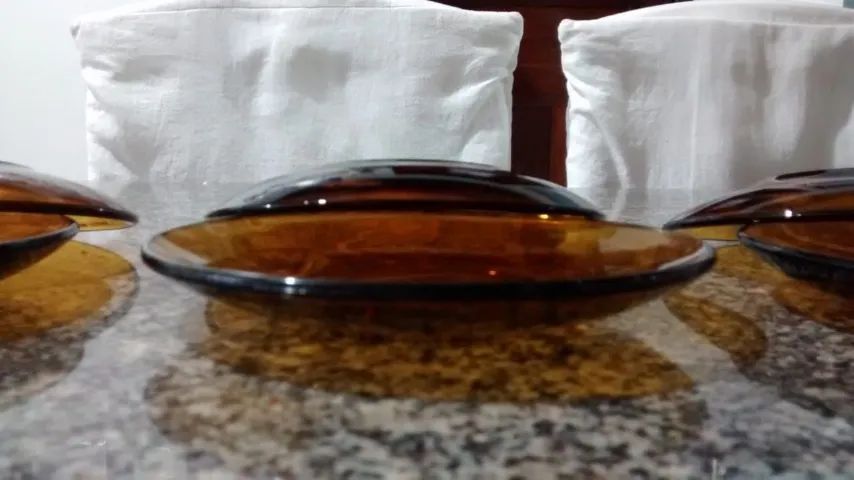 Jogo De 6 Pires Para Xícara Duralex Ambar Para Chá E Café - Foto 6