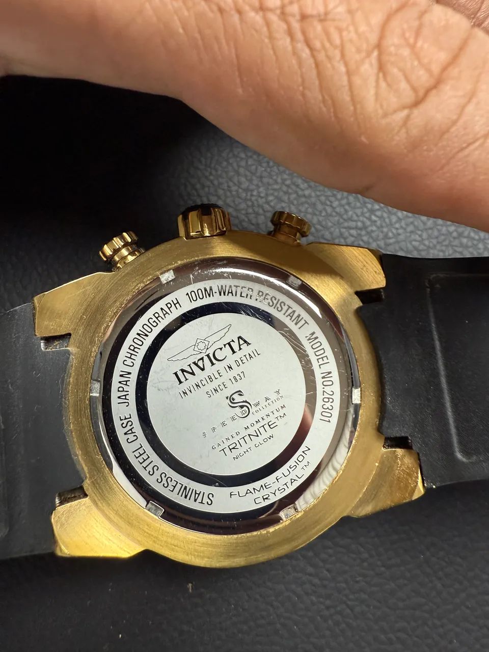 Relógio Invicta Speedway 26301 - Original | Cronógrafo | 100M - Foto 6