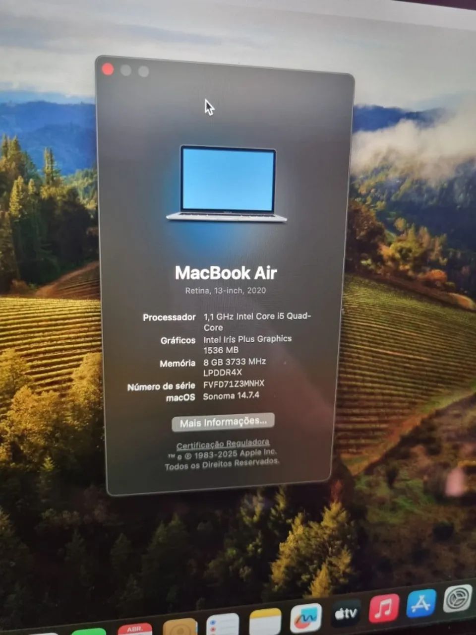 Notebook Apple MacBook Tela de Retina 2020 - Foto 4