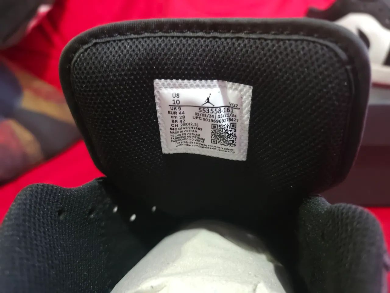 Air Jordan 1 Low Bred Toe  - Foto 5