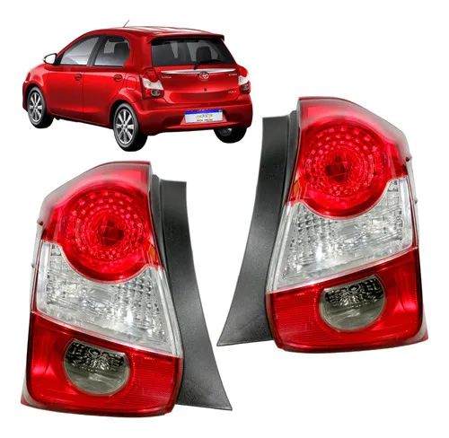 Lanterna Toyota Etios Hatch 2013 2014 2015 2016 17 A 2021  - Foto 9