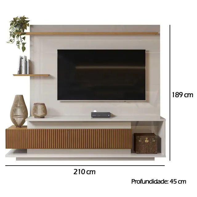 Home Istambul 2 Portas Tv ate 65  Ripado - FAZEMOS ENTREGA! - Foto 2