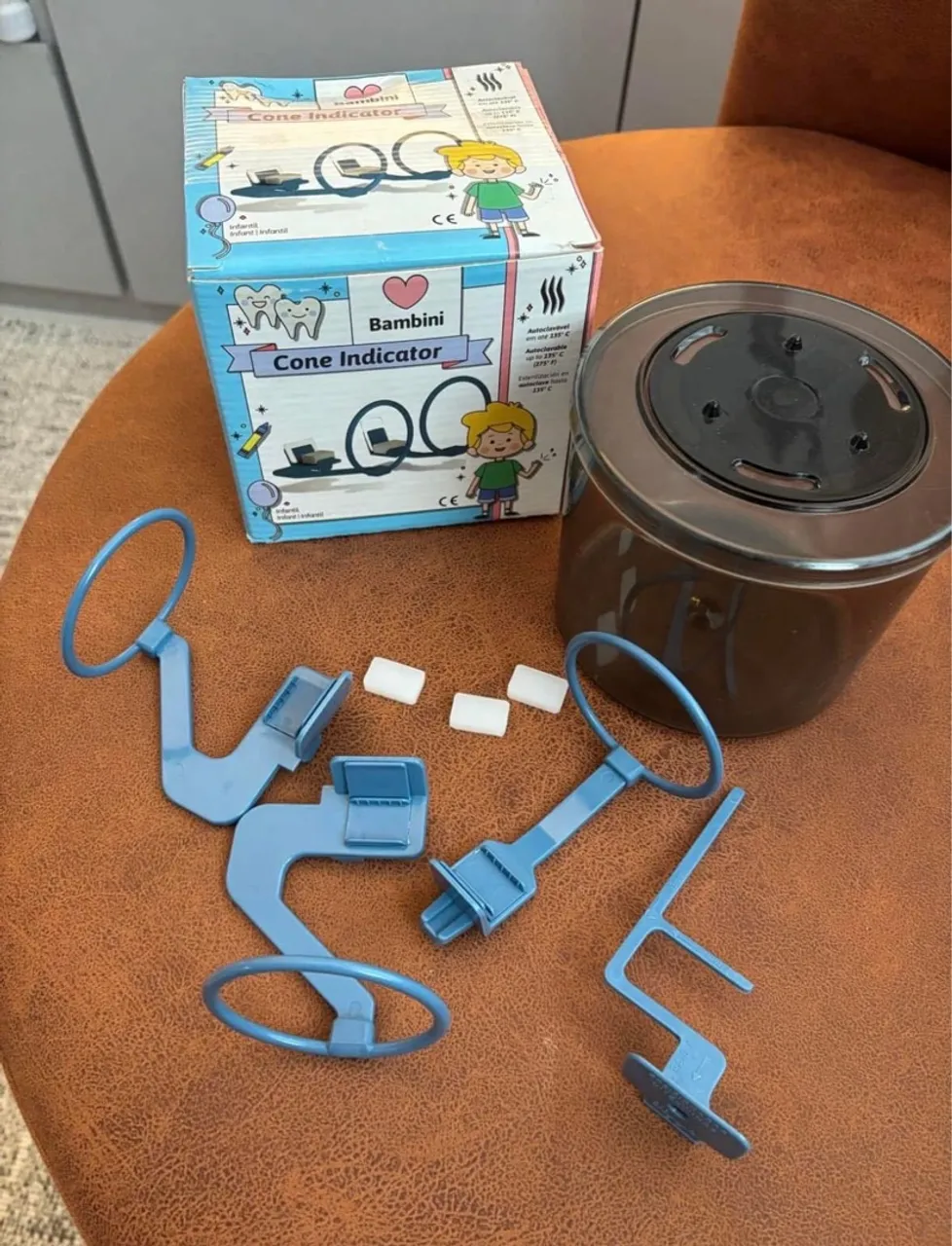Posicionador radiográfico infantil