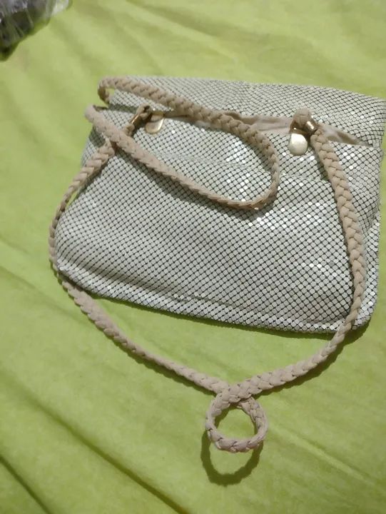 Bolsa de ombro social antiga 