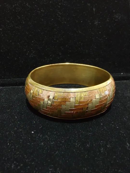 Pulseira antiga de bronze  - Foto 4