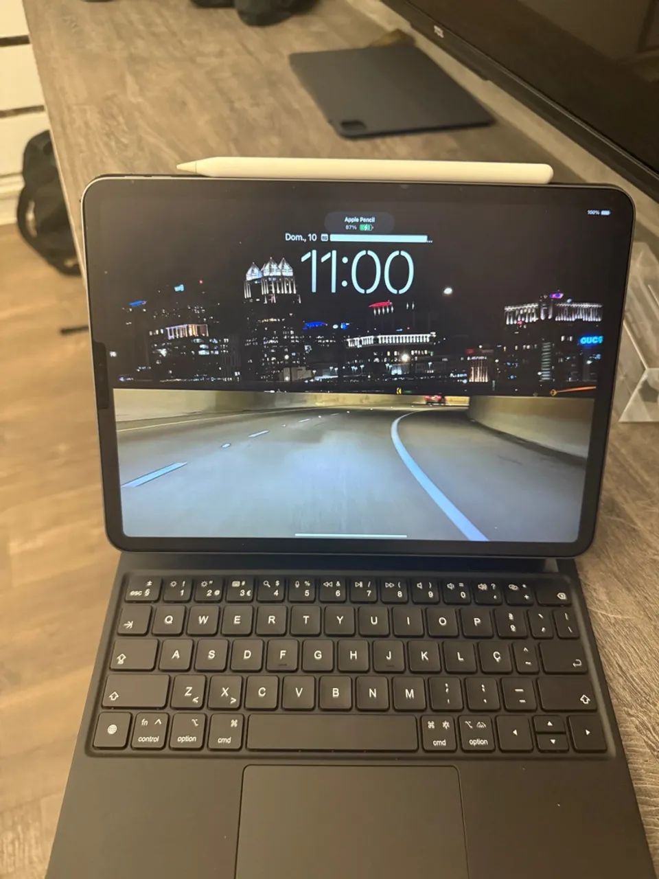 Ipad pro 3 2021 11 256gb + caneta + capa teclado - Foto 3