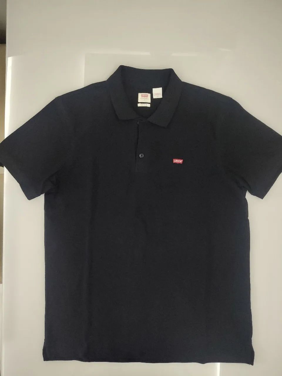 Polo Levi's Masculina Preta