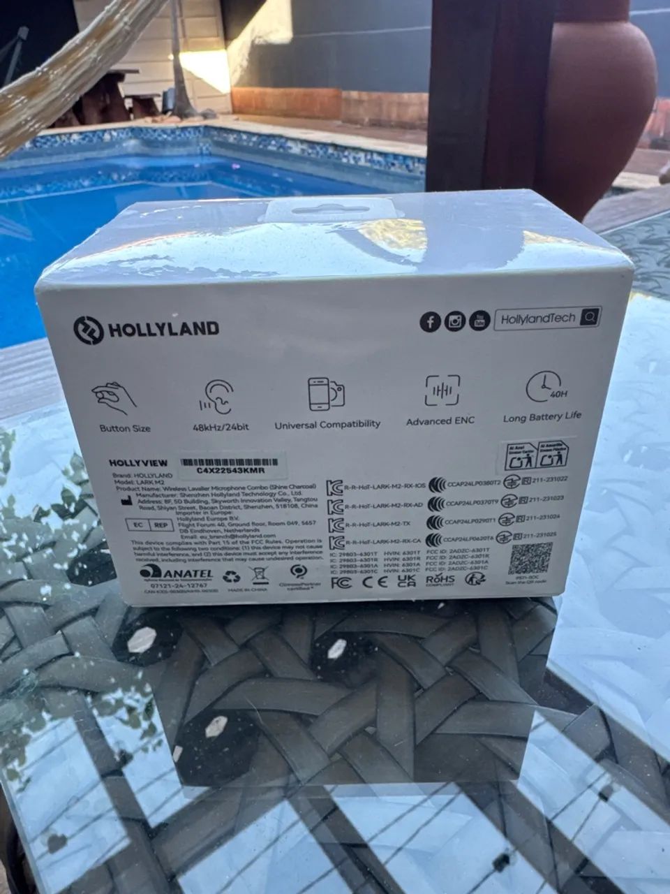 Microfones  LARK M2 COMBO LACRADO - Foto 2