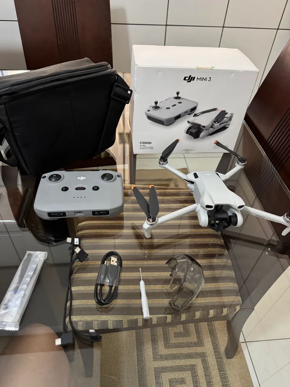 DRONE DJI MINI 3 STANDARD - IMPECÁVEL 