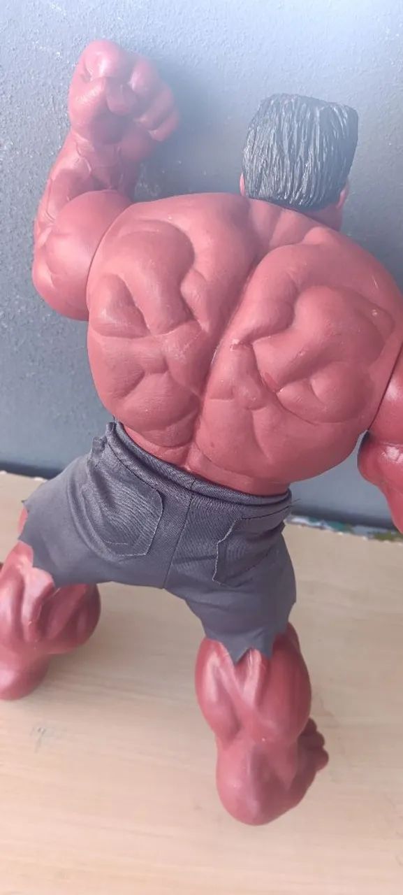 Hulk vermelho 45cm  - Foto 2