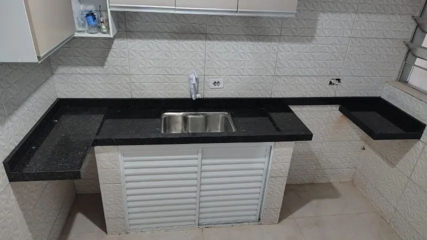  Pia Planejada em Granito Verde Ubatuba com Fogão Embutido - Qualidade e Estilo! - Foto 3