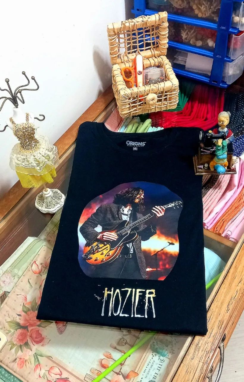 OFERTA Camisa Hozier 100% algodão  - Foto 3