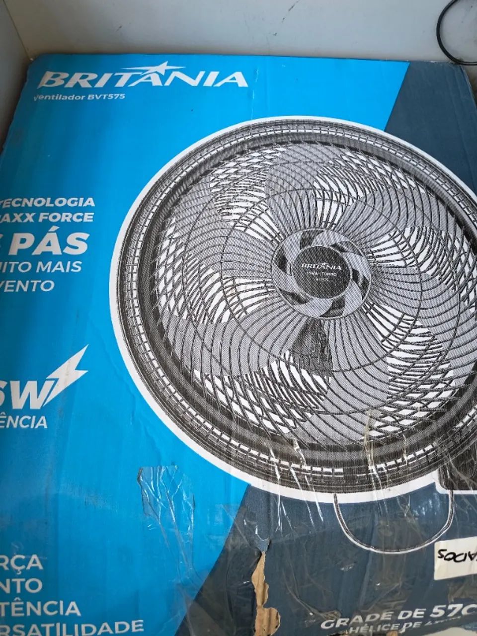 Ventilador Britania 6 pas 176w 127v