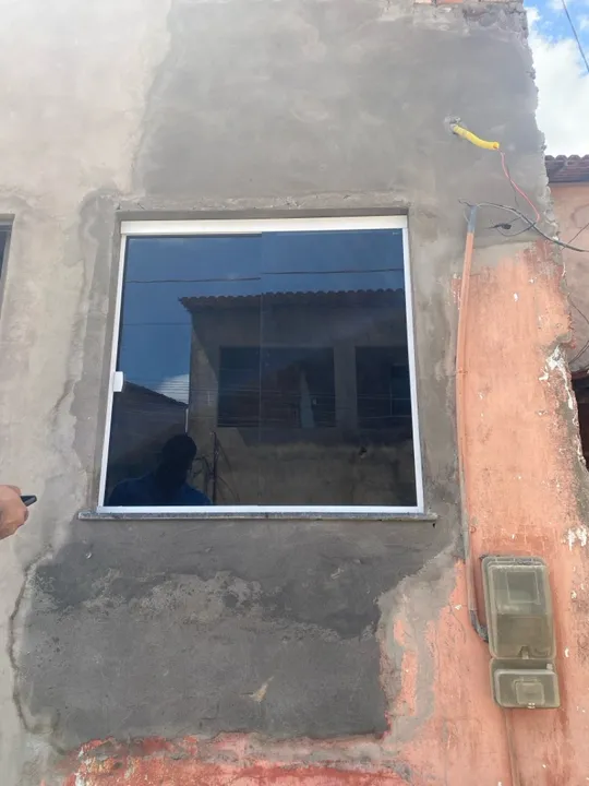 Janela de vidro fume