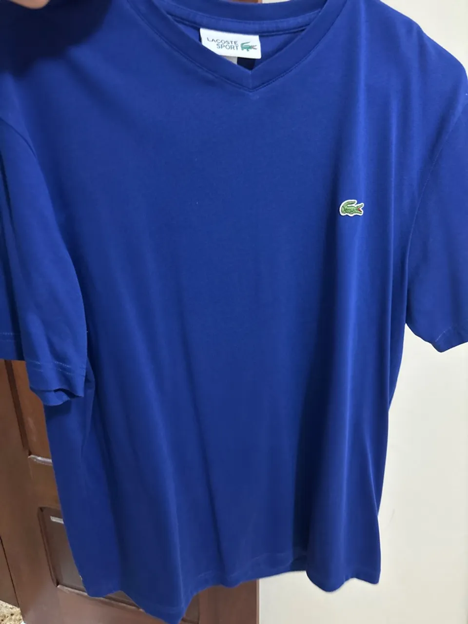 Camiseta Lacoste Sport Azul Ultra Dry original