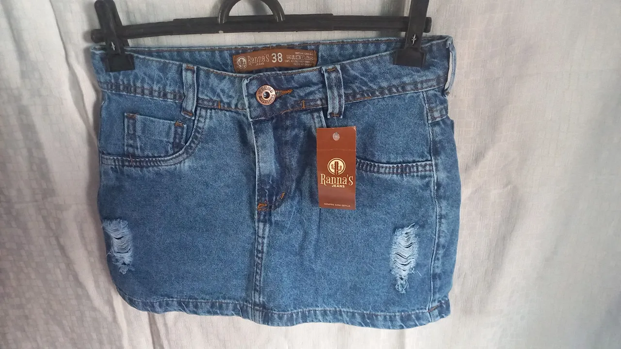 Saia Jeans Destroyed Ranna's