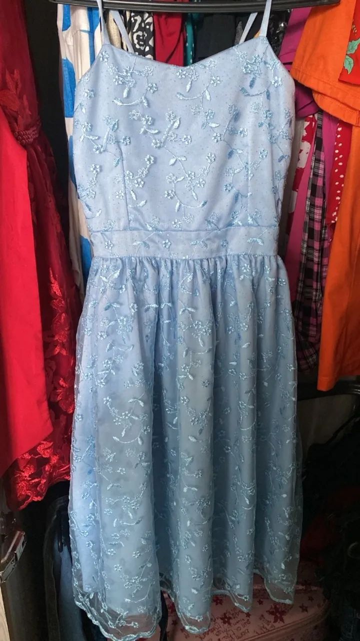 Vestido Azul Infantil