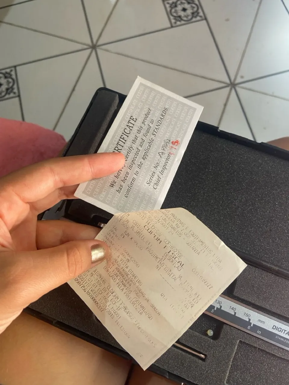 Paquímetro Digital Aço Inox - Precisão Garantida