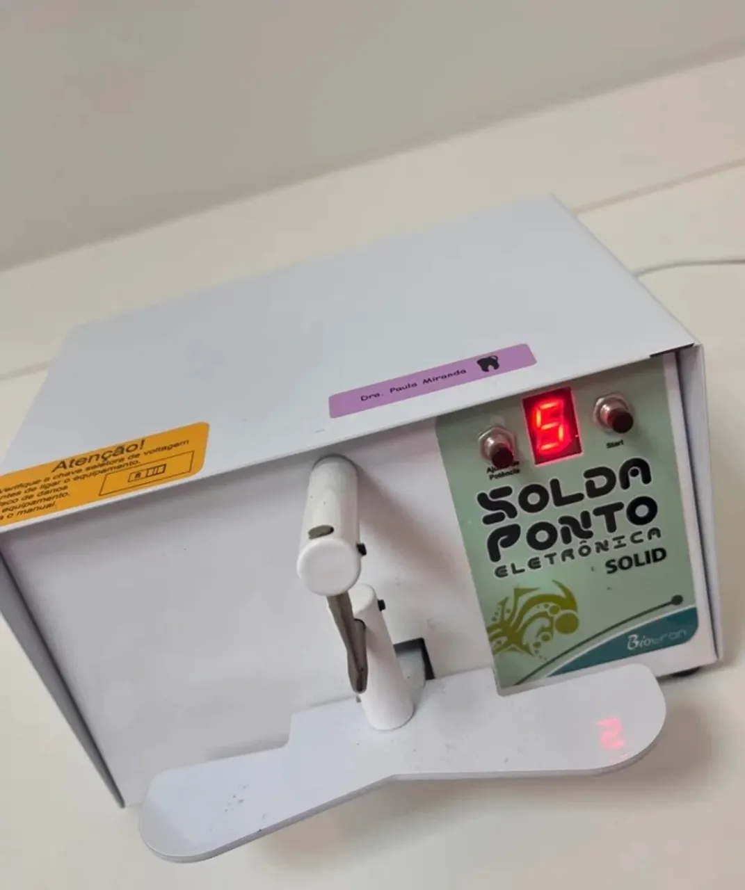 Solda Ponto Eletrônica Solid - Equipamento para Dentista