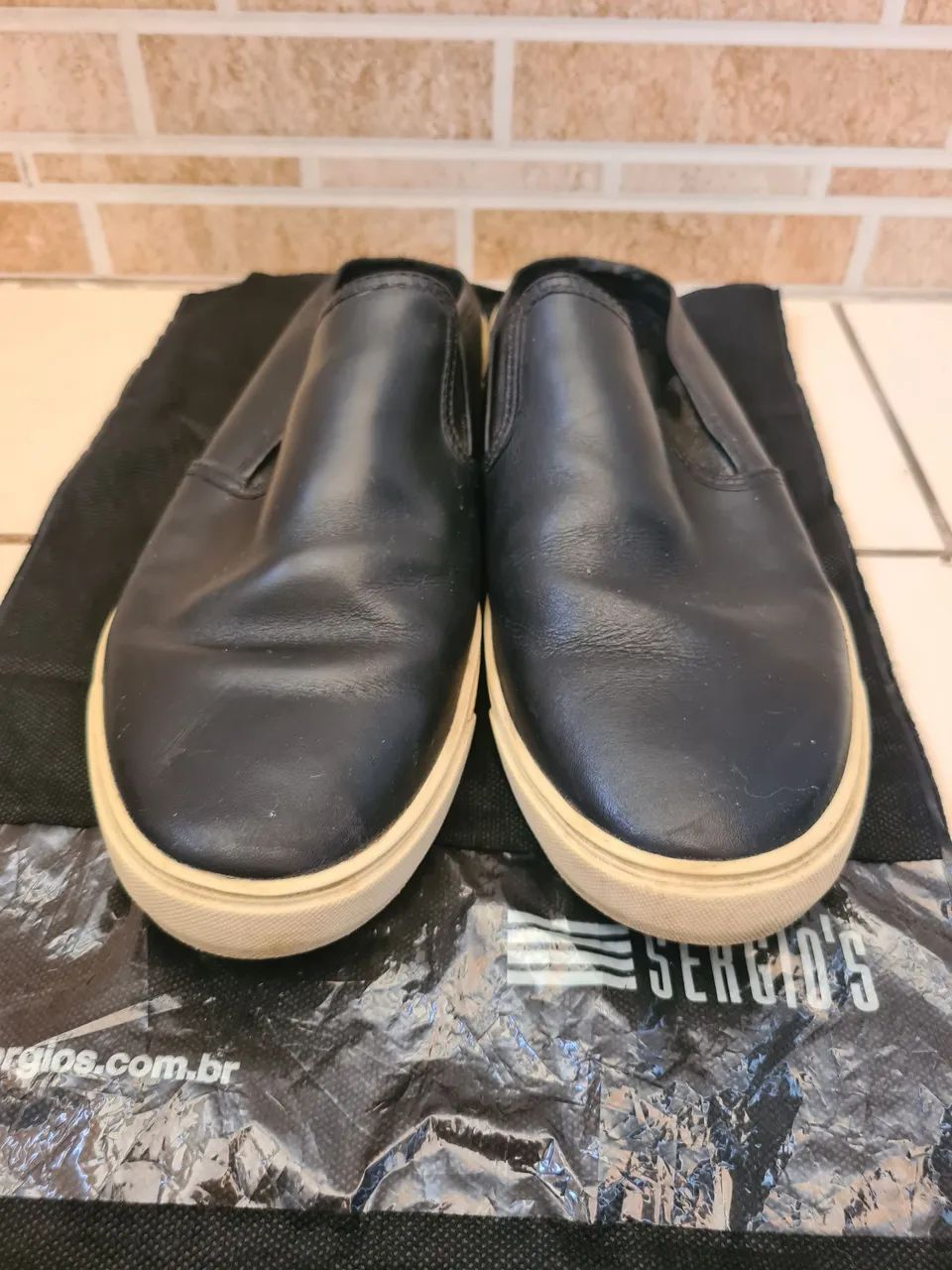 Sapatilhas mule Sergio's couro Masculinas