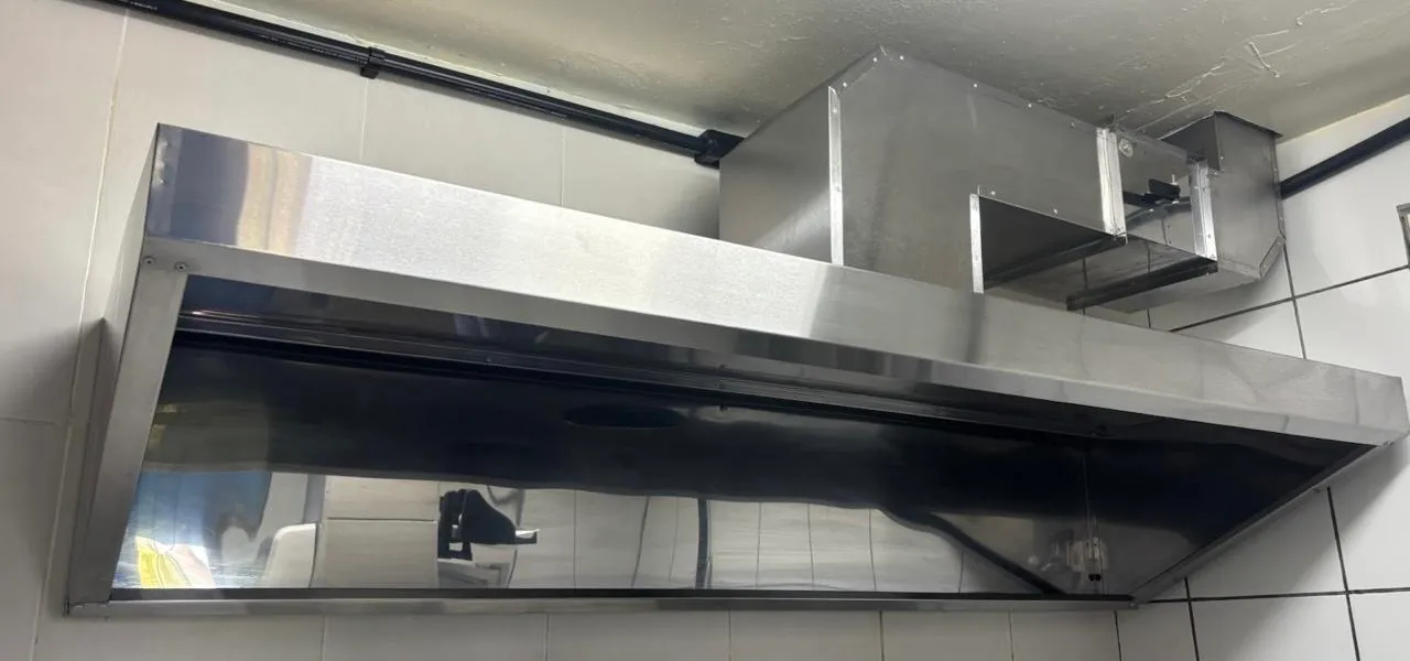 Coifa de Inox Completa