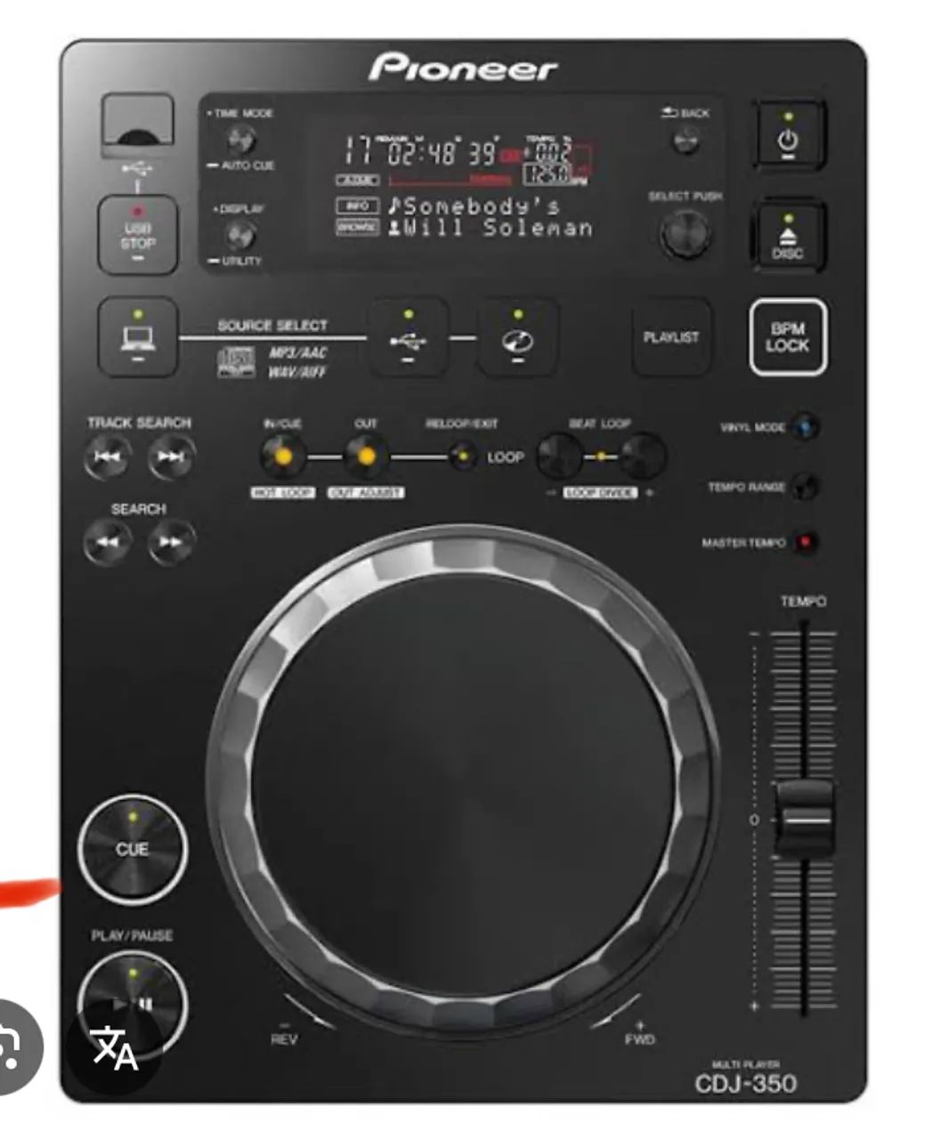 Pioneer CDJ-350 2台,DJM-350 1台 セット ジャンク品 Pioneer CDJ-350 2