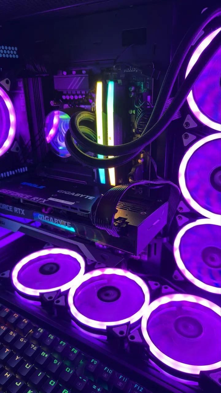 PC GAMER I9 14900K - 32 GB RAM DDR5 RGB - RTX 3070 Gigabyte - IMPECÁVEL 