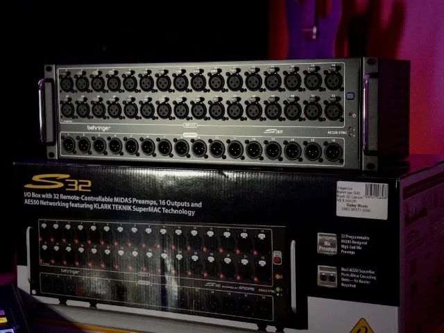 Stagebox Behringer S32 Rack 32 Canais - Foto 2