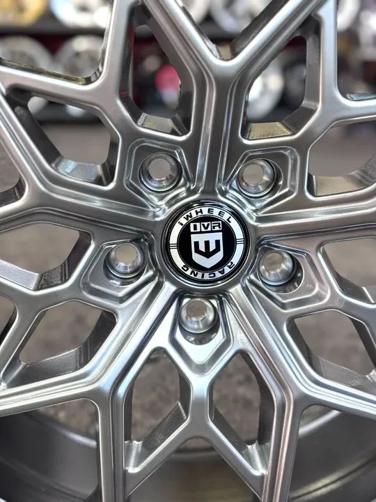 Rodas aro 20 tala 8.5 furação 5x112 - Foto 2