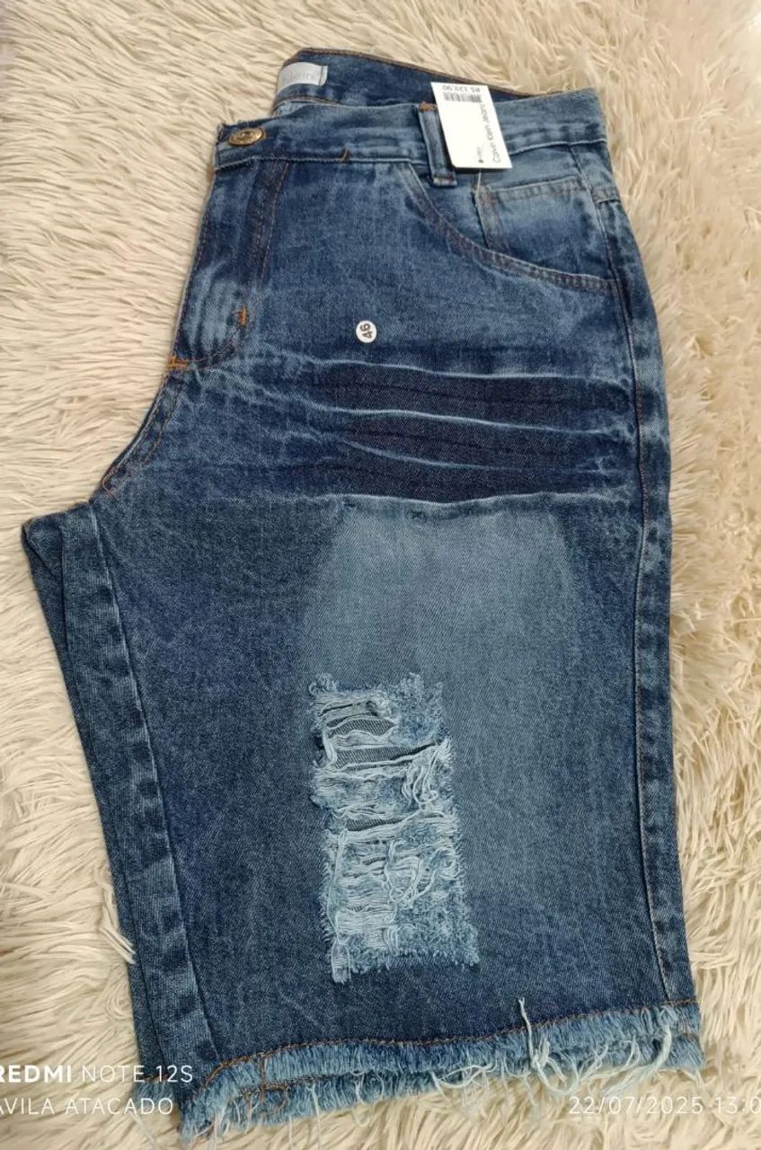 Bermuda Jeans Oakley Destroyed - Foto 4
