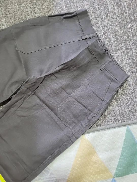 Calça Segurança NR-10 100% Algodão Cinza com C.A. - Foto 4