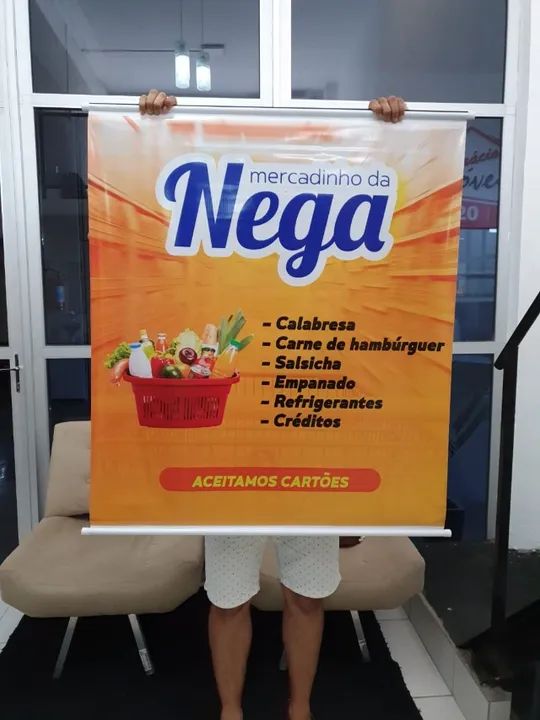 Banners Personalizados com sua logomarca divulgação - Foto 2